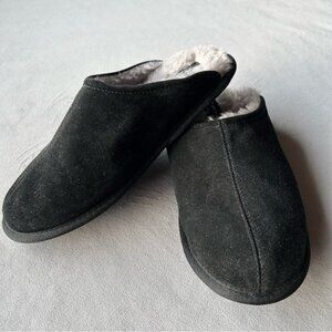 Nordstrom ~ Faux Fur Lined Slippers ~ Womens Size Medium 9-10